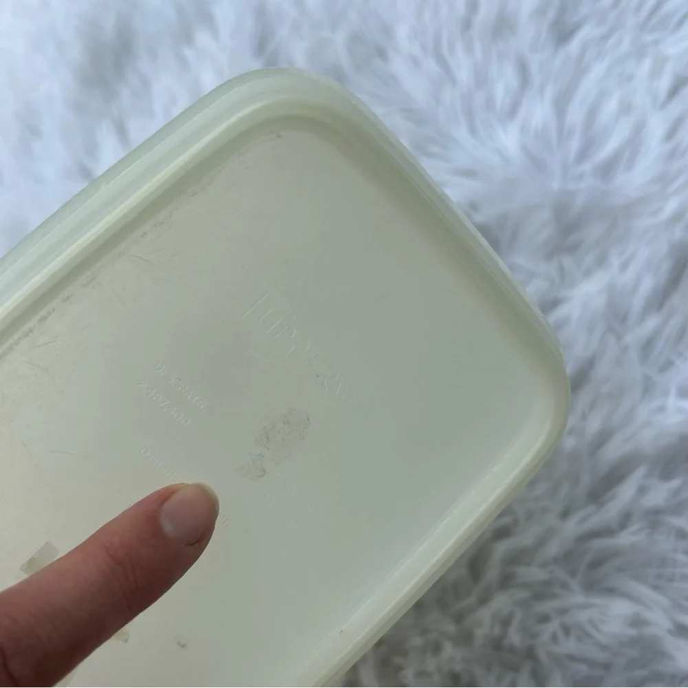 🩶5/$30 Vintage Tupperware Cereal Keeper Storage Container with Spout, Cap, Lid